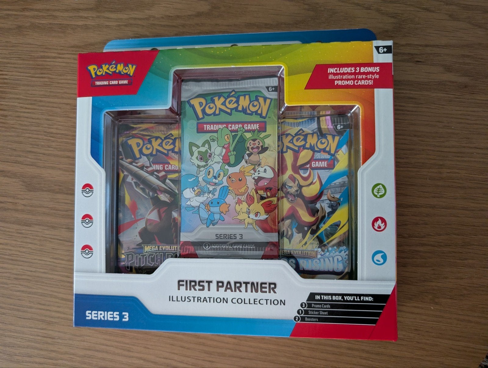 Pokémon First Partner Illustration Collection Series 3, Ophalen of Verzenden, Nieuw, Booster