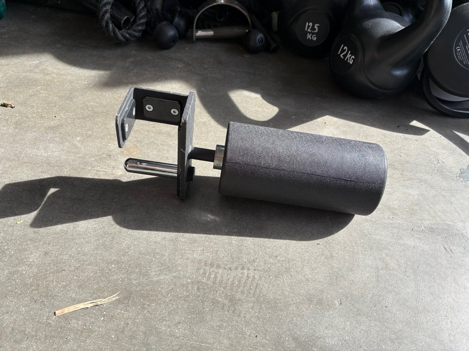 Lmx1667 crossmaxx xl  single leg squat attachment, Gebruikt, Single leg attachment, Crossmaxx, Rek