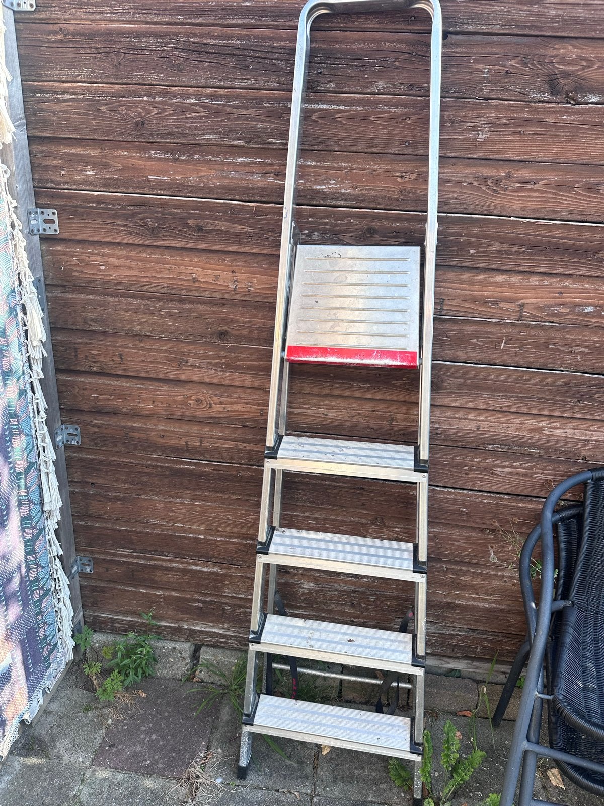 Altrex ThuisTrap 5 treden., Ophalen, Gebruikt, Trap, Opvouwbaar of Inschuifbaar