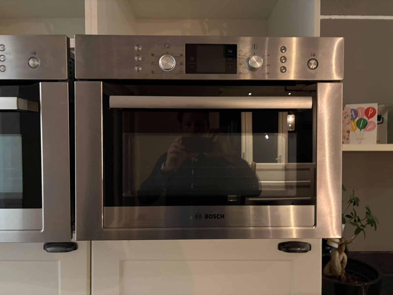 Bosch Inbouw Combi Oven Magnetron - Goede Staat, Witgoed en Apparatuur, Ophalen, Gebruikt, Bosch, Combi-oven