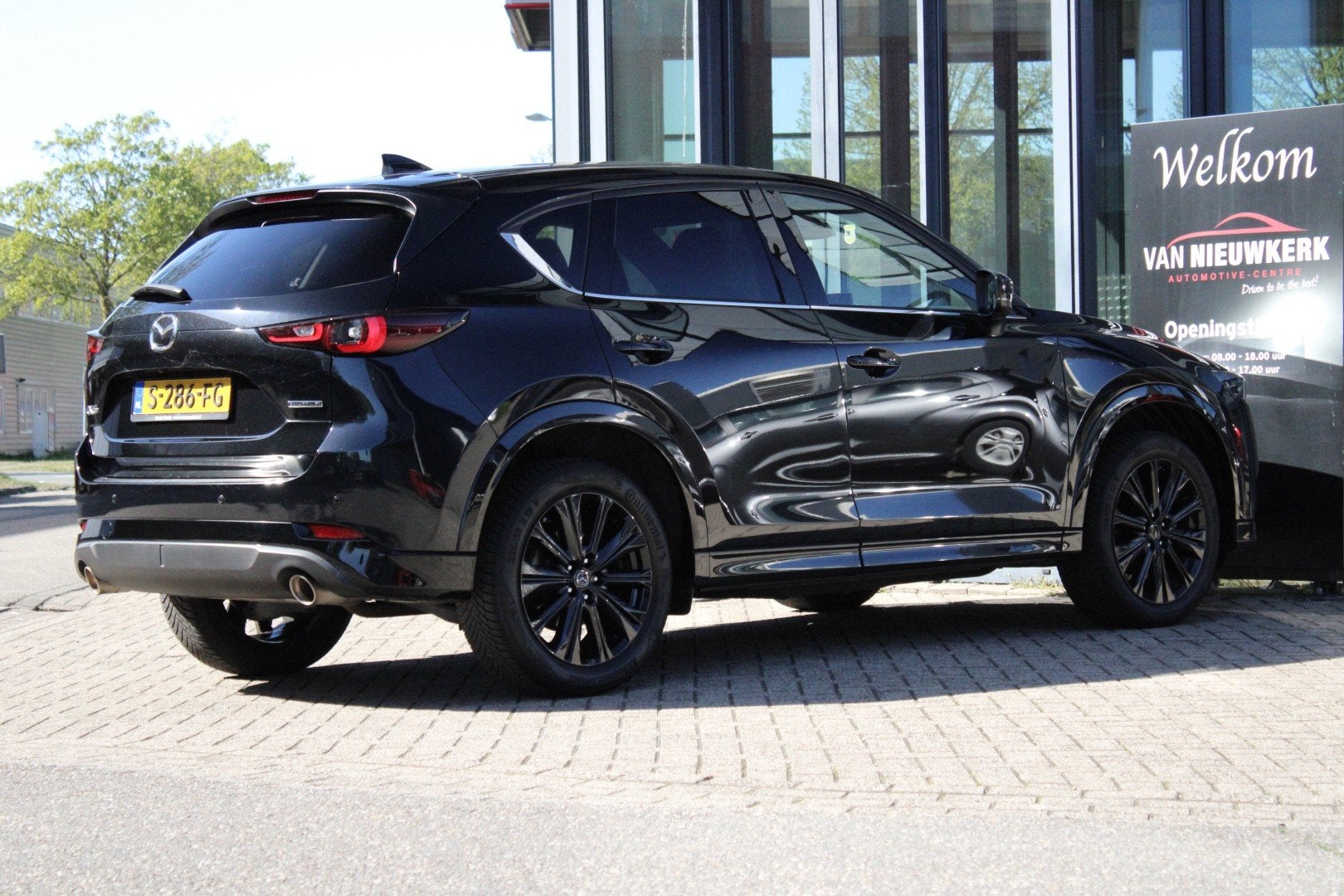 Mazda Cx-5 2.0 SKYACTIV-G 165 Homura | Navi | Carplay | 360, Auto's, Automaat, Gebruikt, 4 cilinders, Zwart