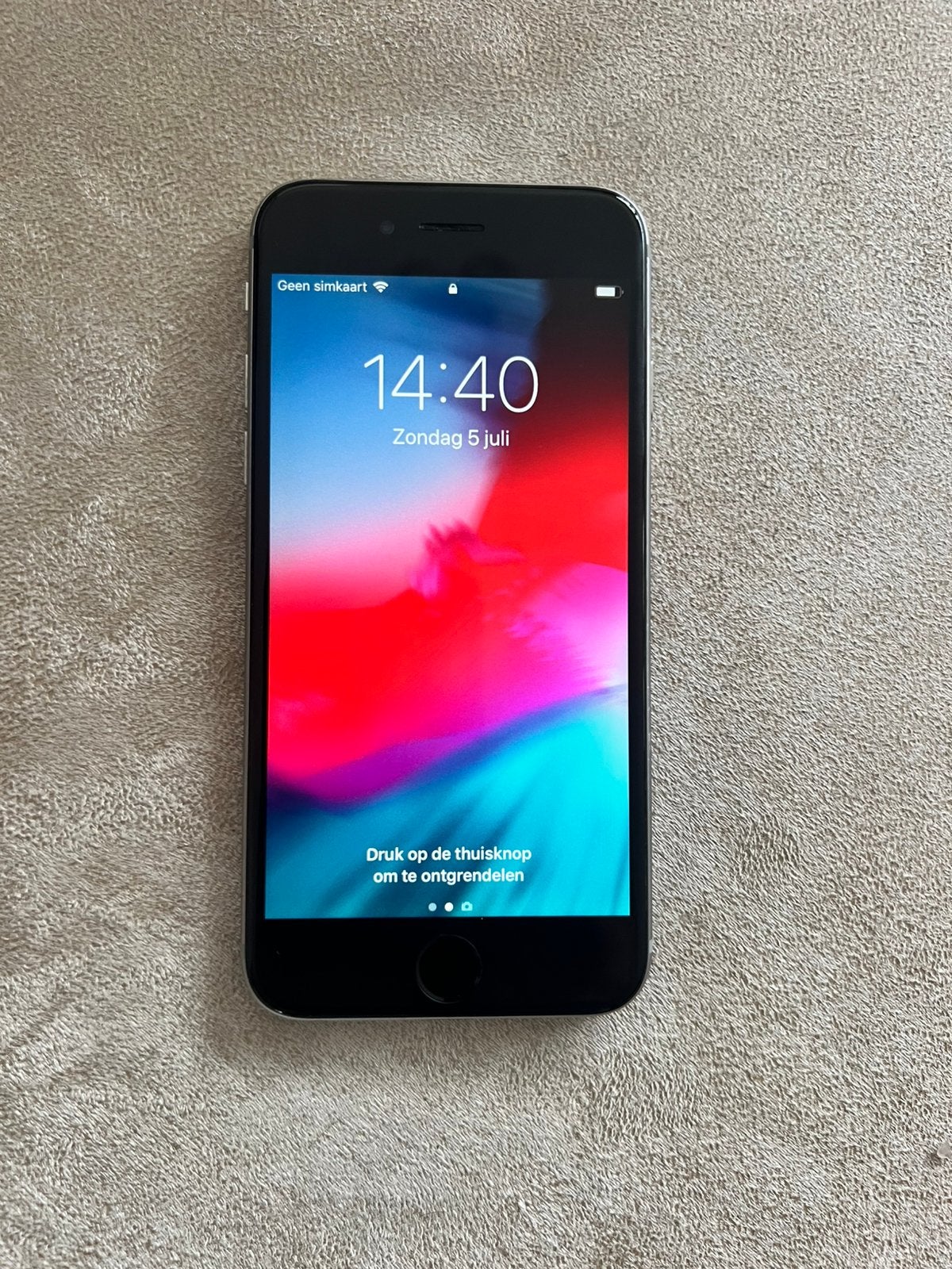 iPhone 6 16 GB titanium, Telecommunicatie, Mobiele telefoons | Apple iPhone, Gebruikt, 16 GB, Zwart, Ophalen of Verzenden