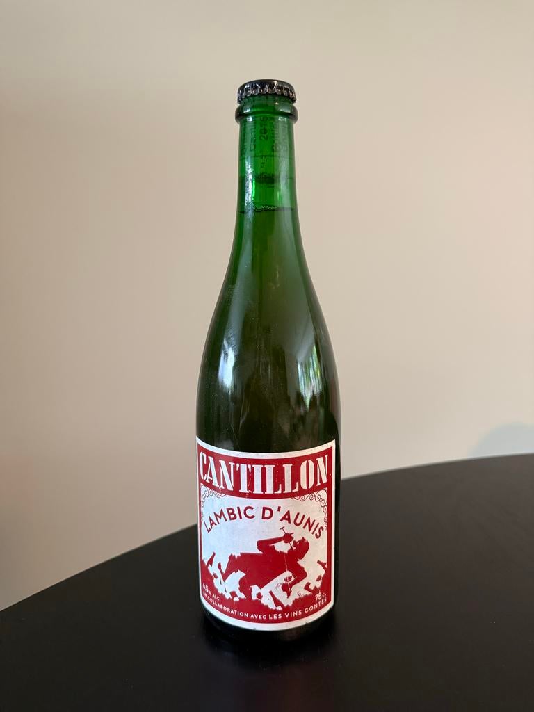 Cantillon Lambic D'Aunis 2015, Ophalen of Verzenden, Nieuw, Overige typen, Overige merken