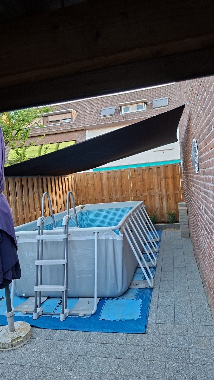 TEAB INTEX ZWEMBAD, Ophalen, Gebruikt, 200 tot 300 cm, 80 tot 120 cm