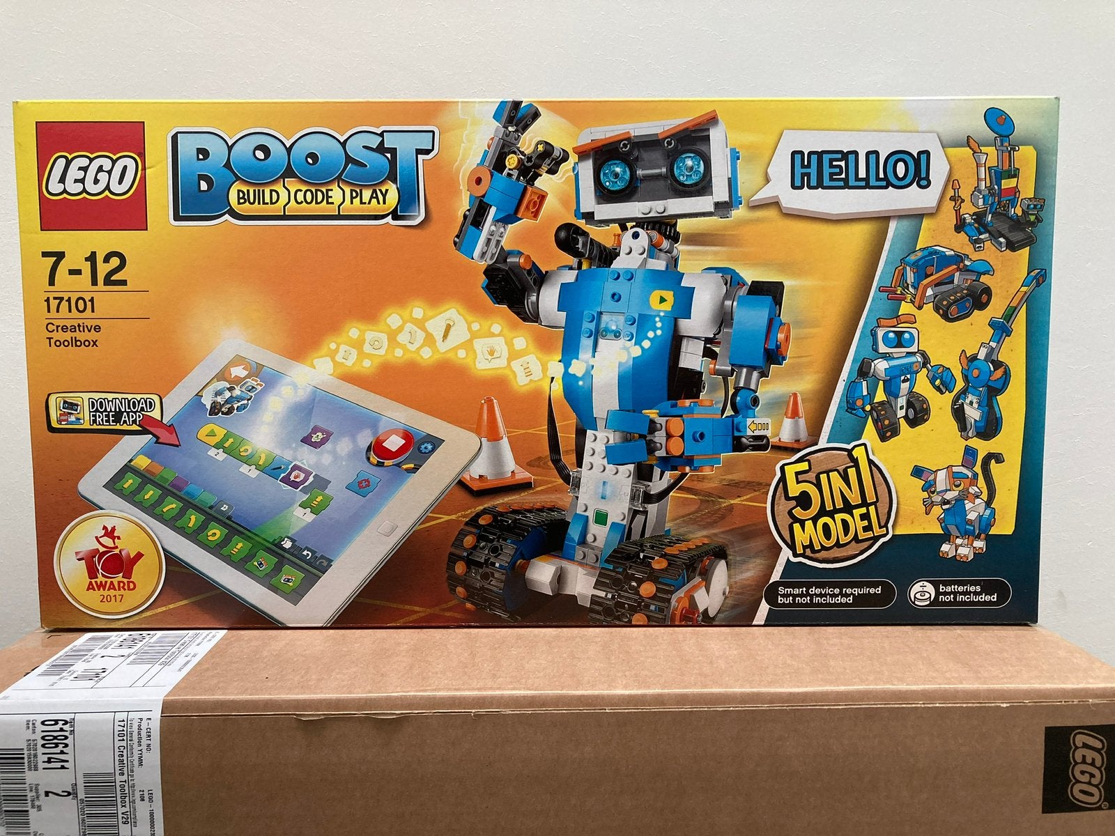 NIEUW LEGO 17101 BOOST Creatieve gereedschapskist, Overige thema's, Lego, Nieuw, Ophalen of Verzenden