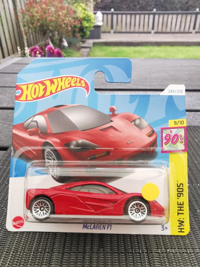 HotWheels McLaren F1 rood, Ophalen of Verzenden, Nieuw, Auto