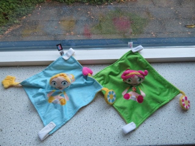 2 x Knuffeldoek speendoek Baby Bink (Bink en Bibi), Ophalen of Verzenden, Zo goed als nieuw, Overige typen, Met label
