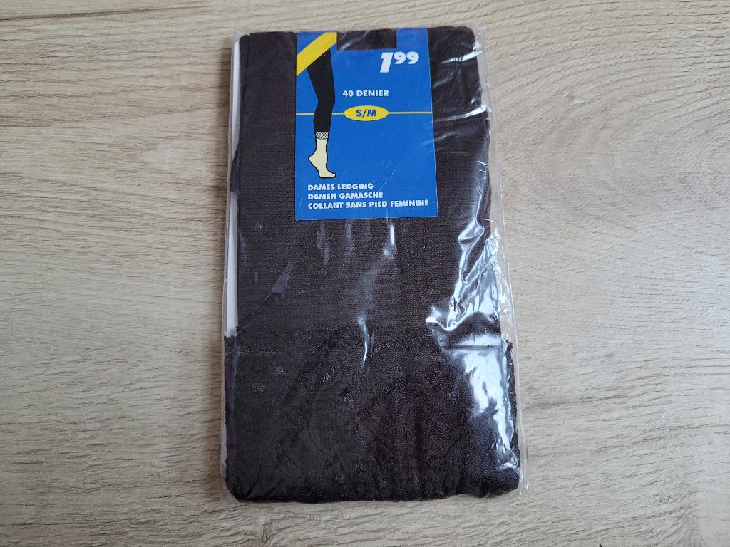 ZEEMAN bruine panty legging maat S/M *nieuw* ~ MM0801, Maat 36/38 (S), Bruin, Zeeman, Nieuw
