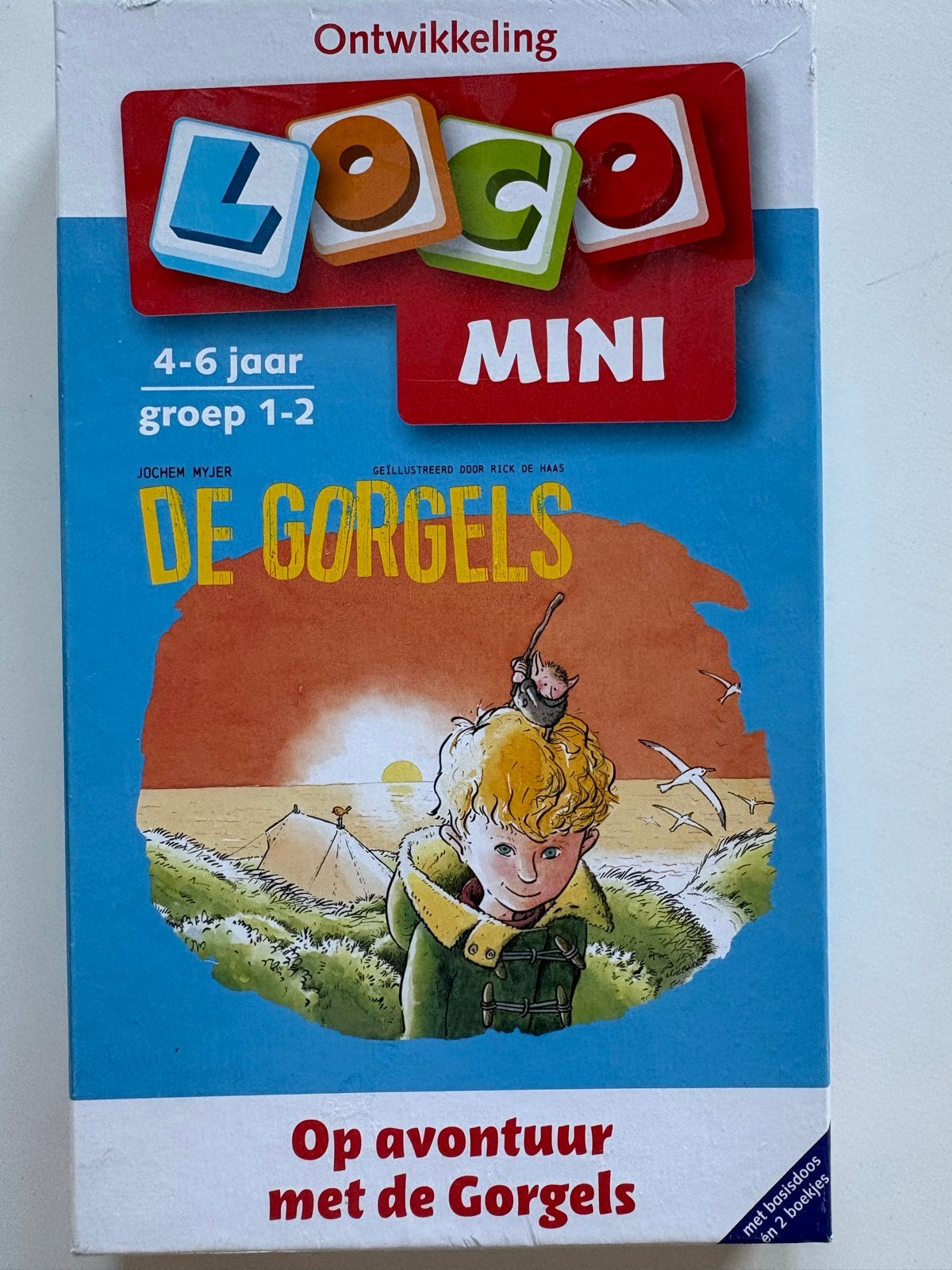 LOCO Mini De Gorgels - Educatief spel 4-6 jaar. Nieuwstaat, Ophalen of Verzenden, Zo goed als nieuw, Puzzelen