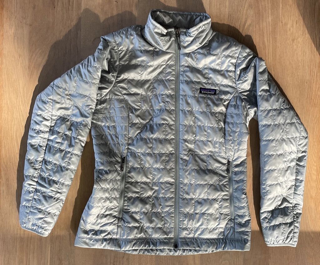 jasje Patagonia lichtgroen metallic M, Maat 38/40 (M), Patagonia, Ophalen of Verzenden, Zo goed als nieuw