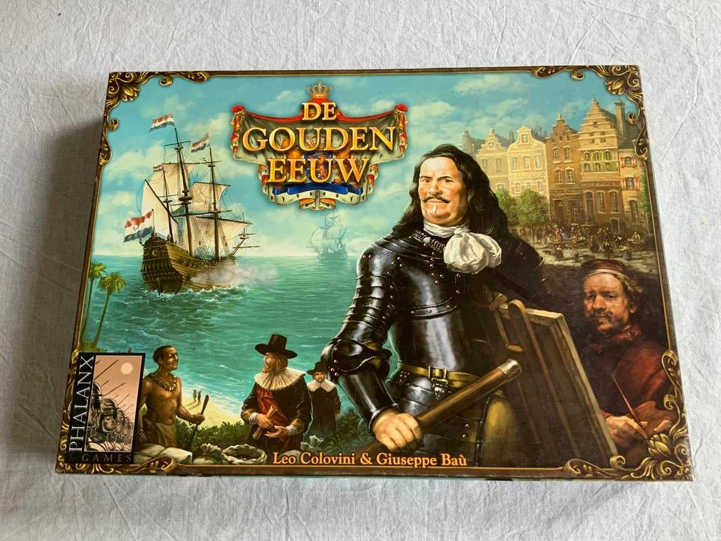 De Gouden Eeuw, Een of twee spelers, Ophalen of Verzenden, Gebruikt, Phalanx Games