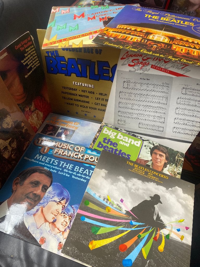 10 Beatles LP's - Ook los te koop!, LP, Gebruikt, Pop, Ophalen of Verzenden