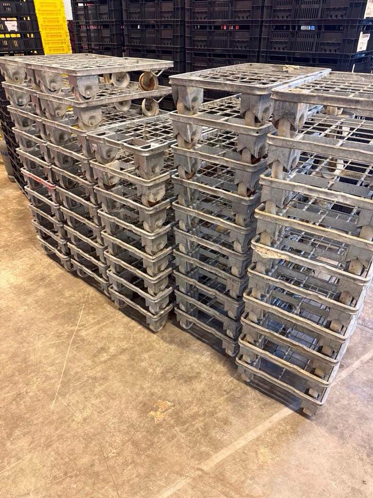 Dollys rollys 60x 40, Doe-het-zelf en Verbouw, Transportwagens, 100 liter of meer, Ophalen, Gebruikt, Transportkar