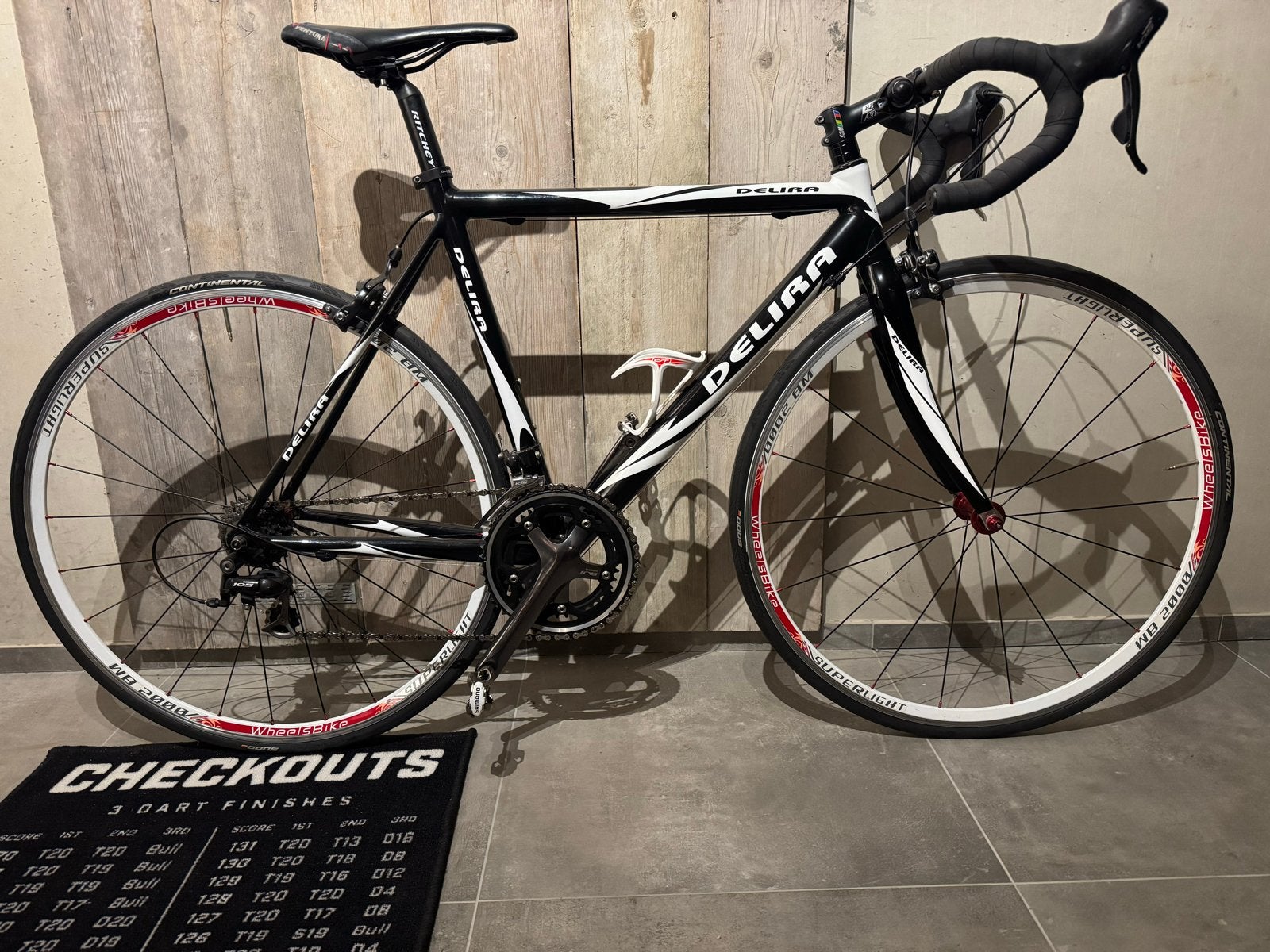 Delira Racefiets - Shimano 105 - Zo goed als nieuw, 28 inch, Aluminium, Zo goed als nieuw, 15 tot 20 versnellingen