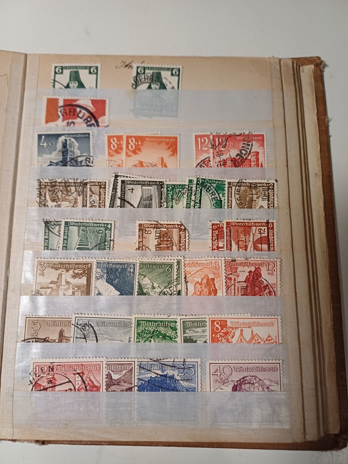 Deutsches Reich in klein oud insteekalbum (C38), Ophalen of Verzenden, Buitenland