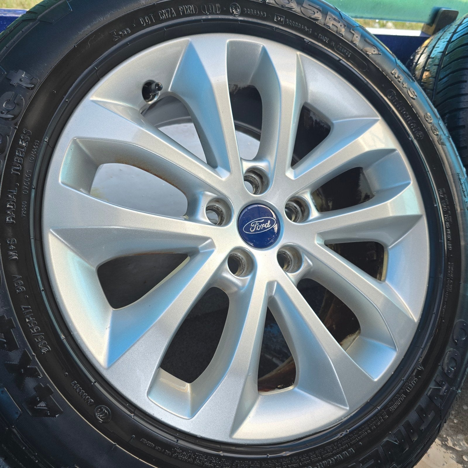 Origineel Ford winterset 235-55-17 99V, Ophalen, Gebruikt, Ford, Dewielbasis@outlook.com