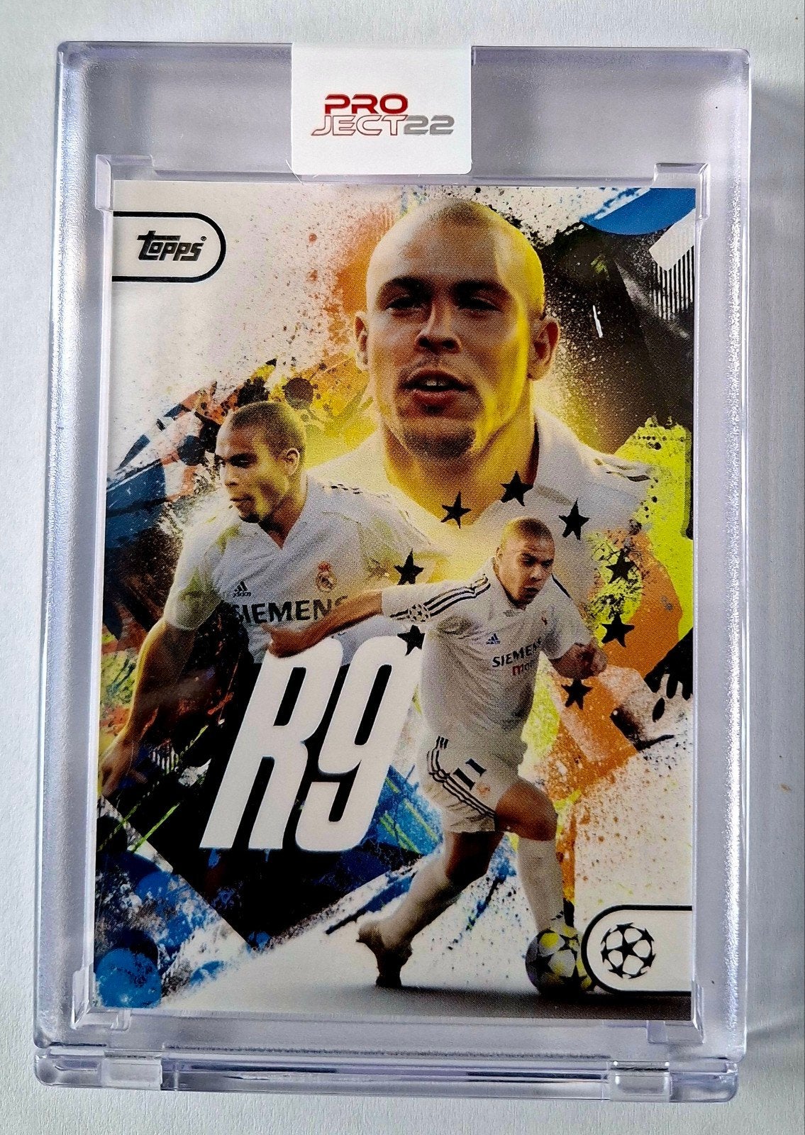 Topps Project 22 Ronaldo R9 Real Madrid Spelerskaart SEALED, Ophalen of Verzenden, Zo goed als nieuw, Buitenlandse clubs, Spelerskaart