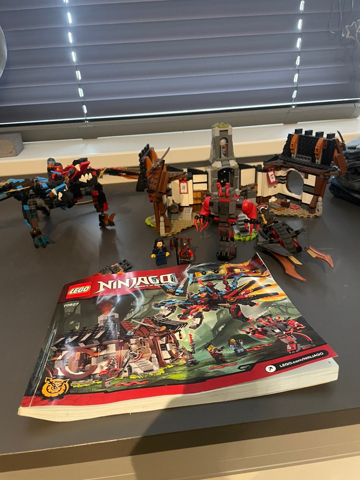 Lego ninjago set (zonder doos), Ophalen, Gebruikt