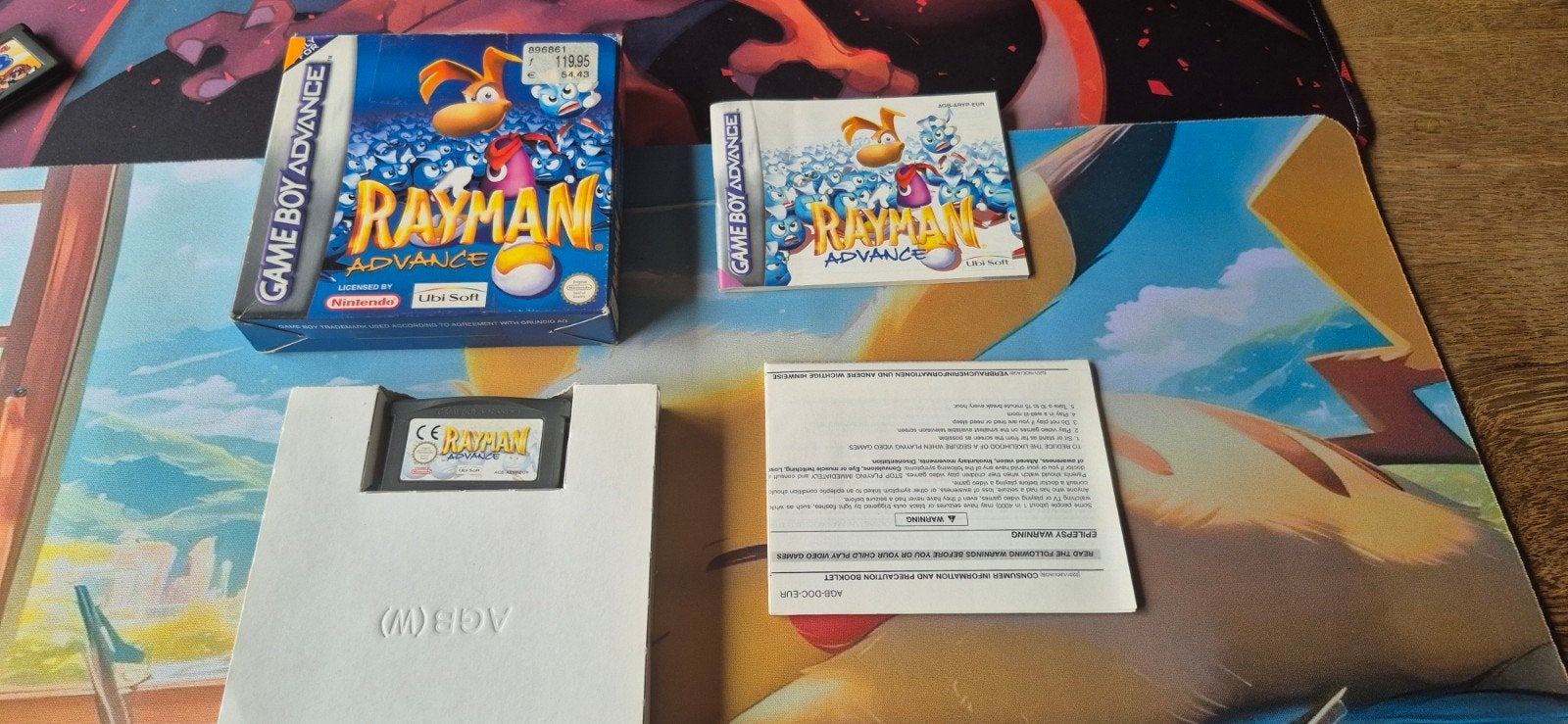 Rayman Advance Game Boy Advance (GBA) Compleet in doos, Ophalen of Verzenden