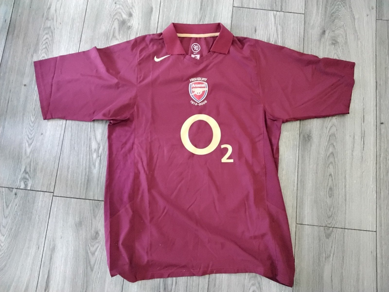 arsenal highbury voetbalshirt, Groter dan maat XL, Ophalen of Verzenden, Nieuw, Shirt