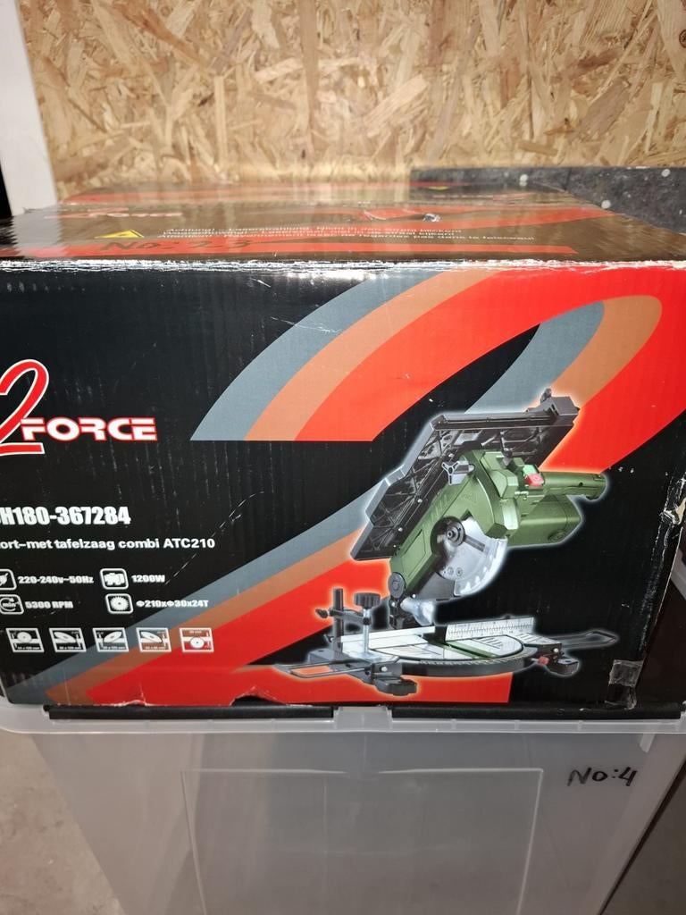 Nieuw afkortzaag 2force, 70 mm of meer, Nieuw, Ophalen of Verzenden, Afkortzaag
