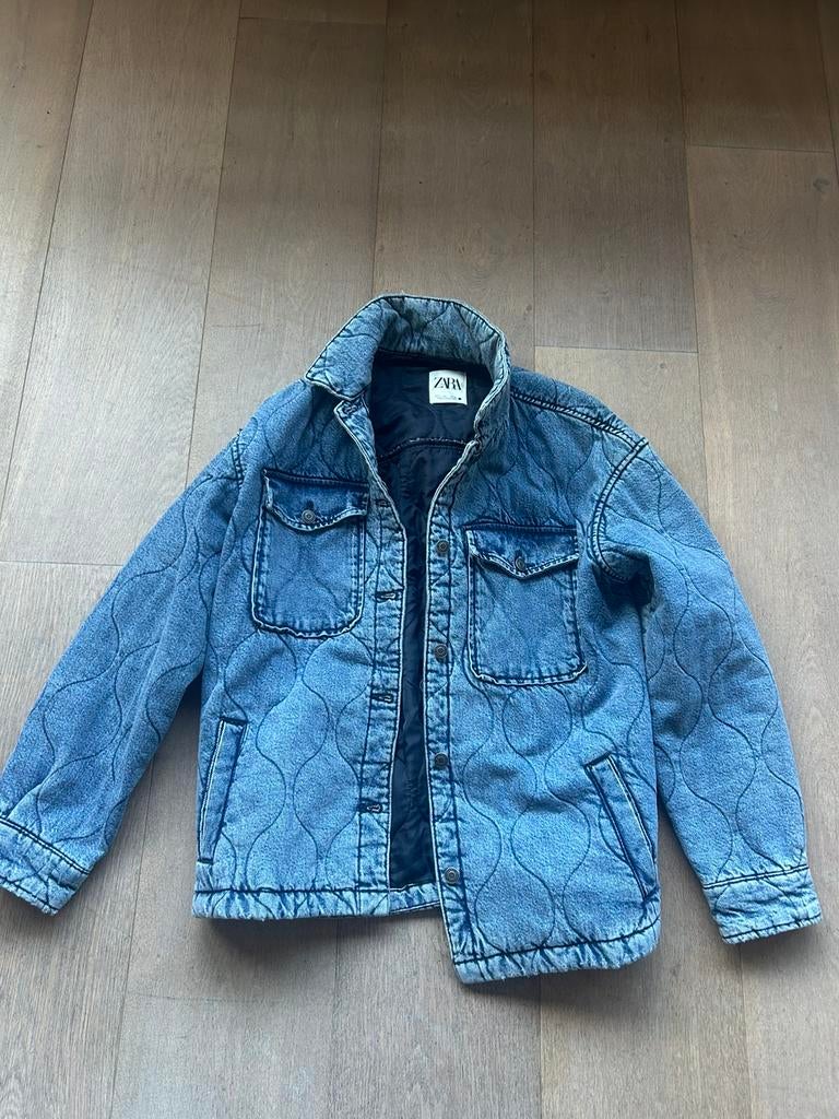 Zara spijkerjas nieuw L, Ophalen of Verzenden, Nieuw, Blauw