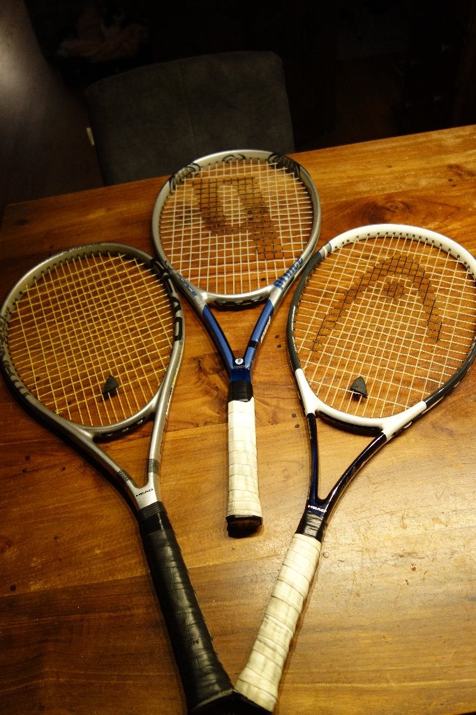 3 Tennis Rackets Head en Prince, L2, Prince, Ophalen of Verzenden, Zo goed als nieuw