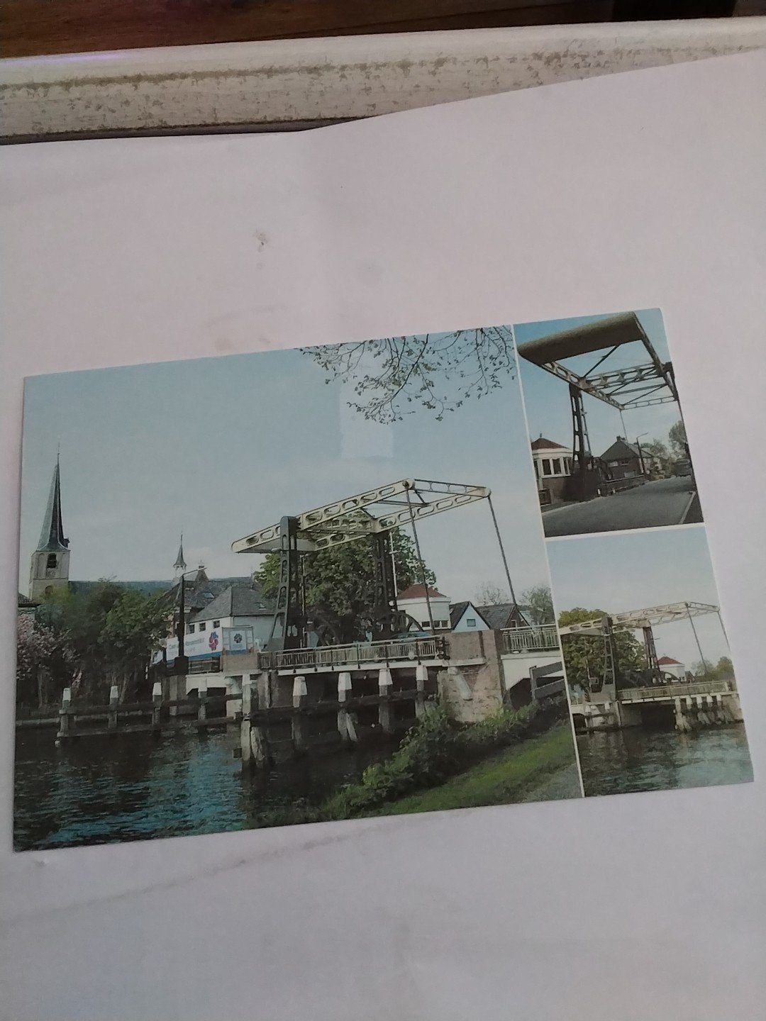Ansichtkaart Koudekerkse Brug - Lionsclub Rijnwoude, Ophalen of Verzenden, 1980 tot heden, Ongelopen, Zuid-Holland