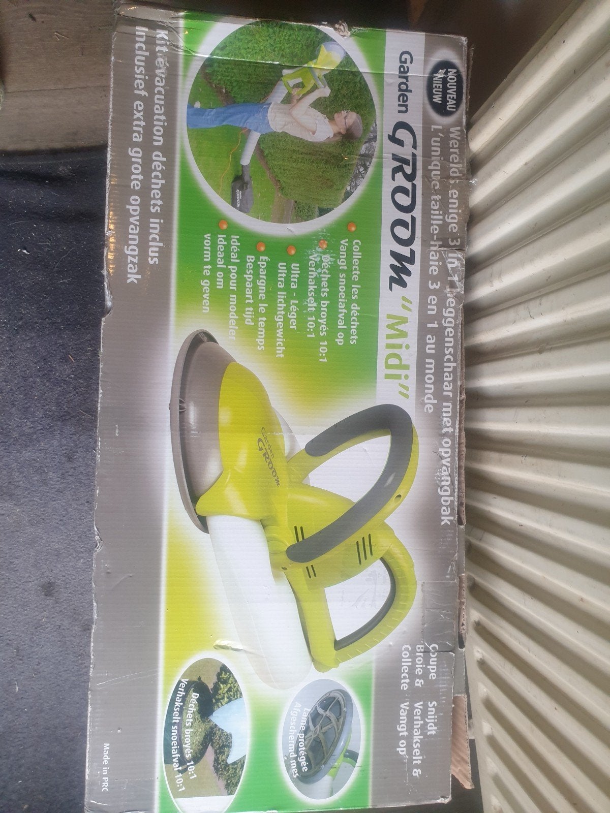 Garden Groom Midi 3-in-1 Heggenschaar met Opvangbak, Ophalen of Verzenden