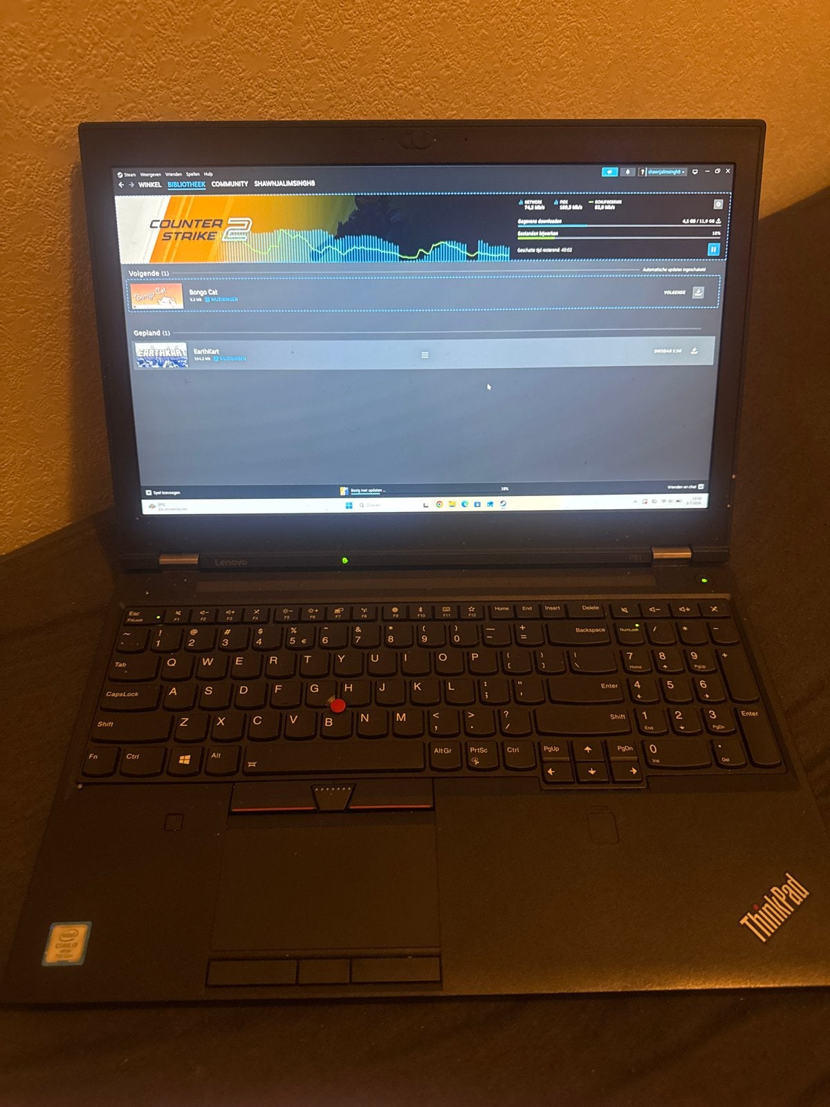 Lenovo ThinkPad P51 i7-7820HQ Quadro M1200 moet weg 4, Computers en Software, Videokaarten, Zo goed als nieuw, Nvidia, PCI-Express 3.0