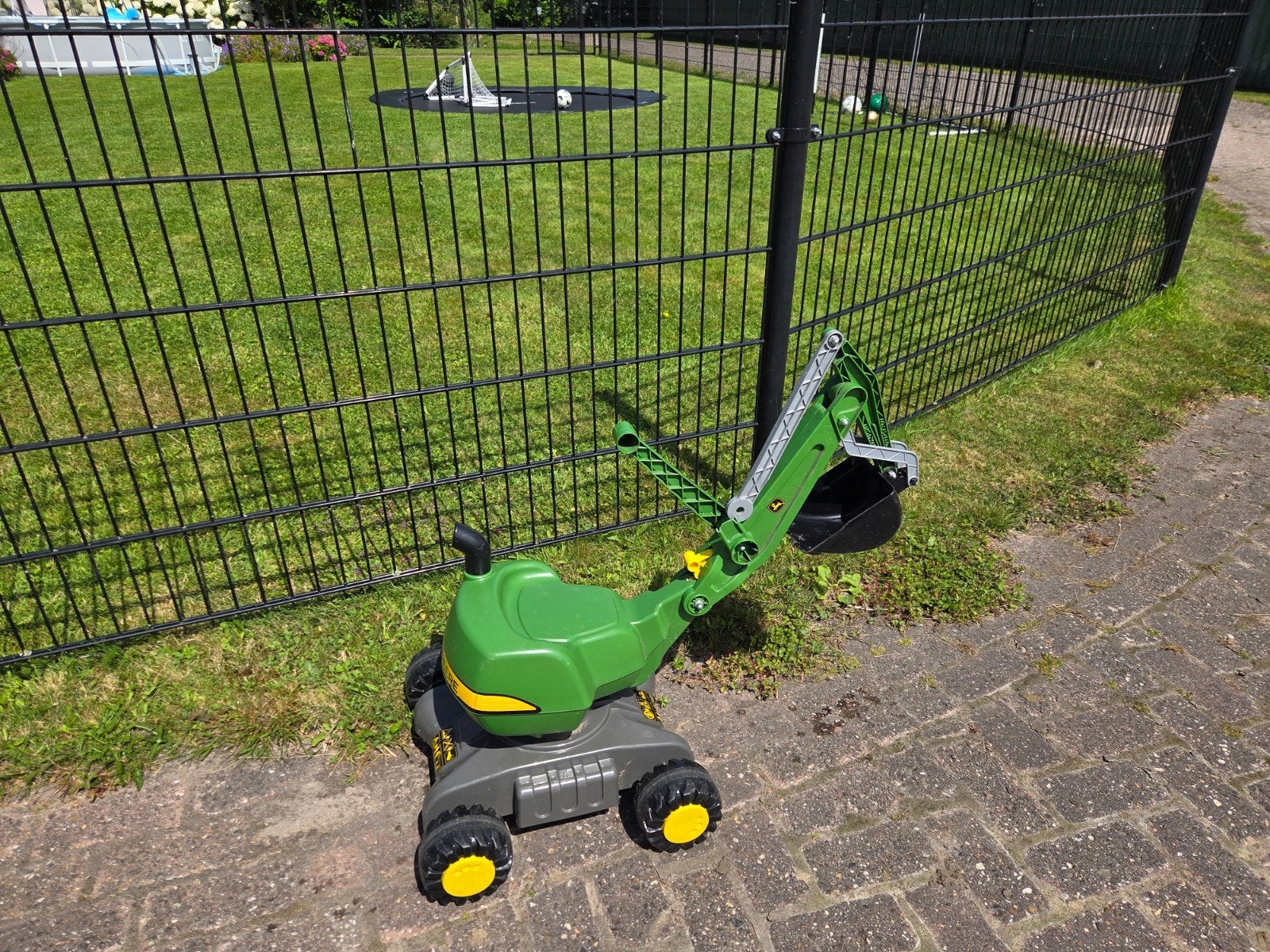 Rolly Toys John Deere graafmachine - defect, Ophalen, Gebruikt