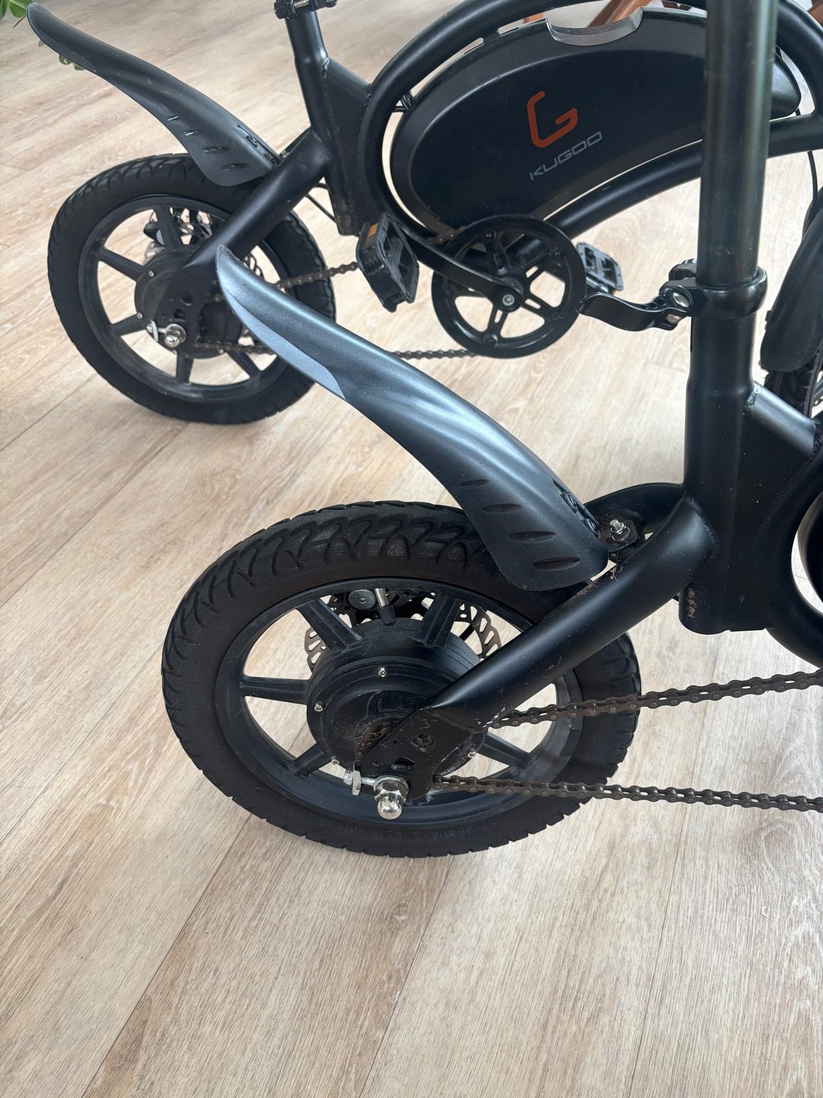 2 Kugoo Kirin vouwfietsen met accessoires, Ophalen, Gebruikt, Overige merken
