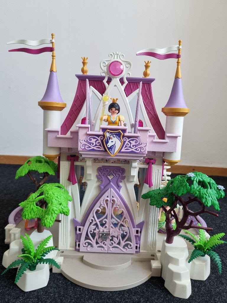 Playmobil Kristallen paleis 5474, Kinderen en Baby's, Speelgoed | Playmobil, Ophalen, Gebruikt, Complete set, Kasteel/Fort