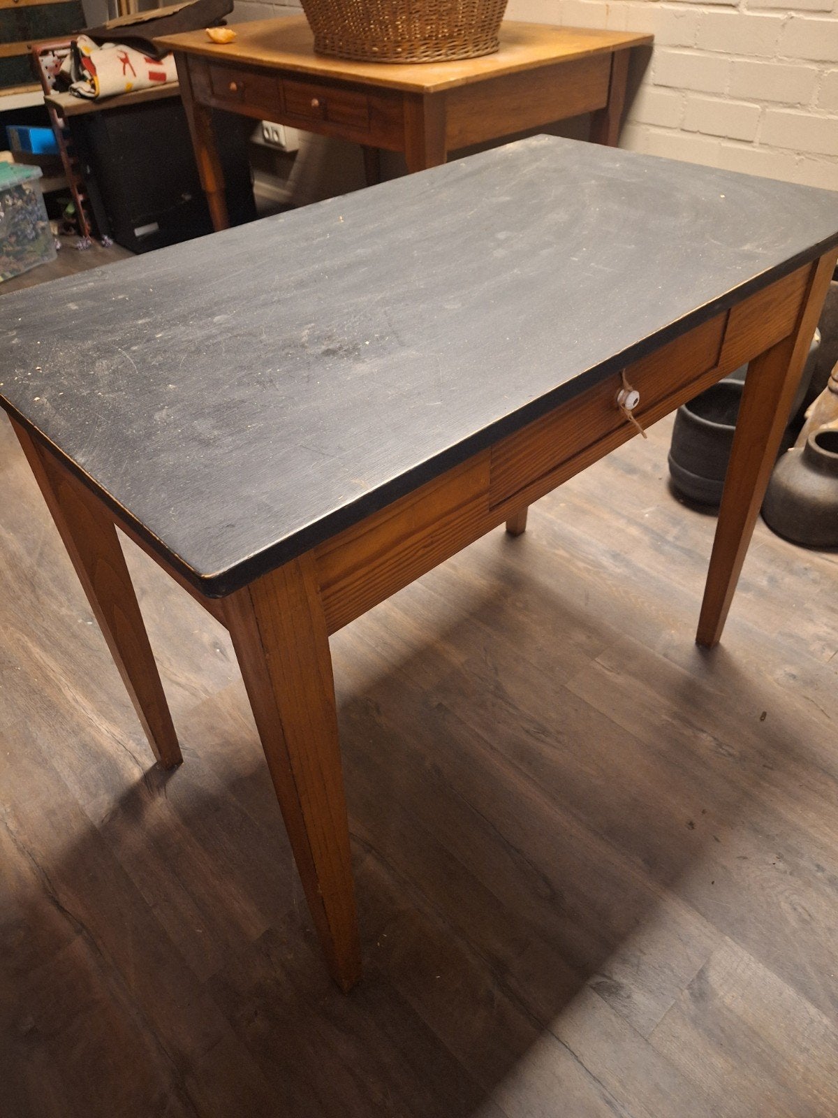Tafel, Ophalen of Verzenden, Gebruikt, Rechthoekig, 50 tot 100 cm