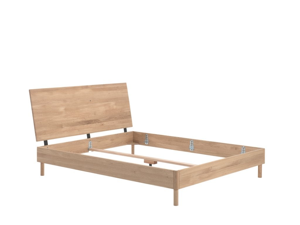 Forrest Oak 2-persoonsbed - 140/160/180x200 - Massief eiken, Huis en Inrichting, Niet ingevuld, Niet ingevuld, Niet ingevuld
