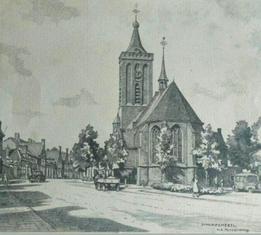 Scherpenzeel ... H.E. Roodenburg ..., Ophalen of Verzenden