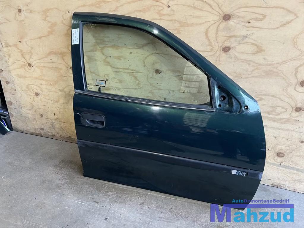 OPEL VECTRA B SEDAN Groen L359 rechts voor deur 1995-2002, Auto-onderdelen, Gebruikt, Deur, Opel Automobile GmbH, Ophalen of Verzenden