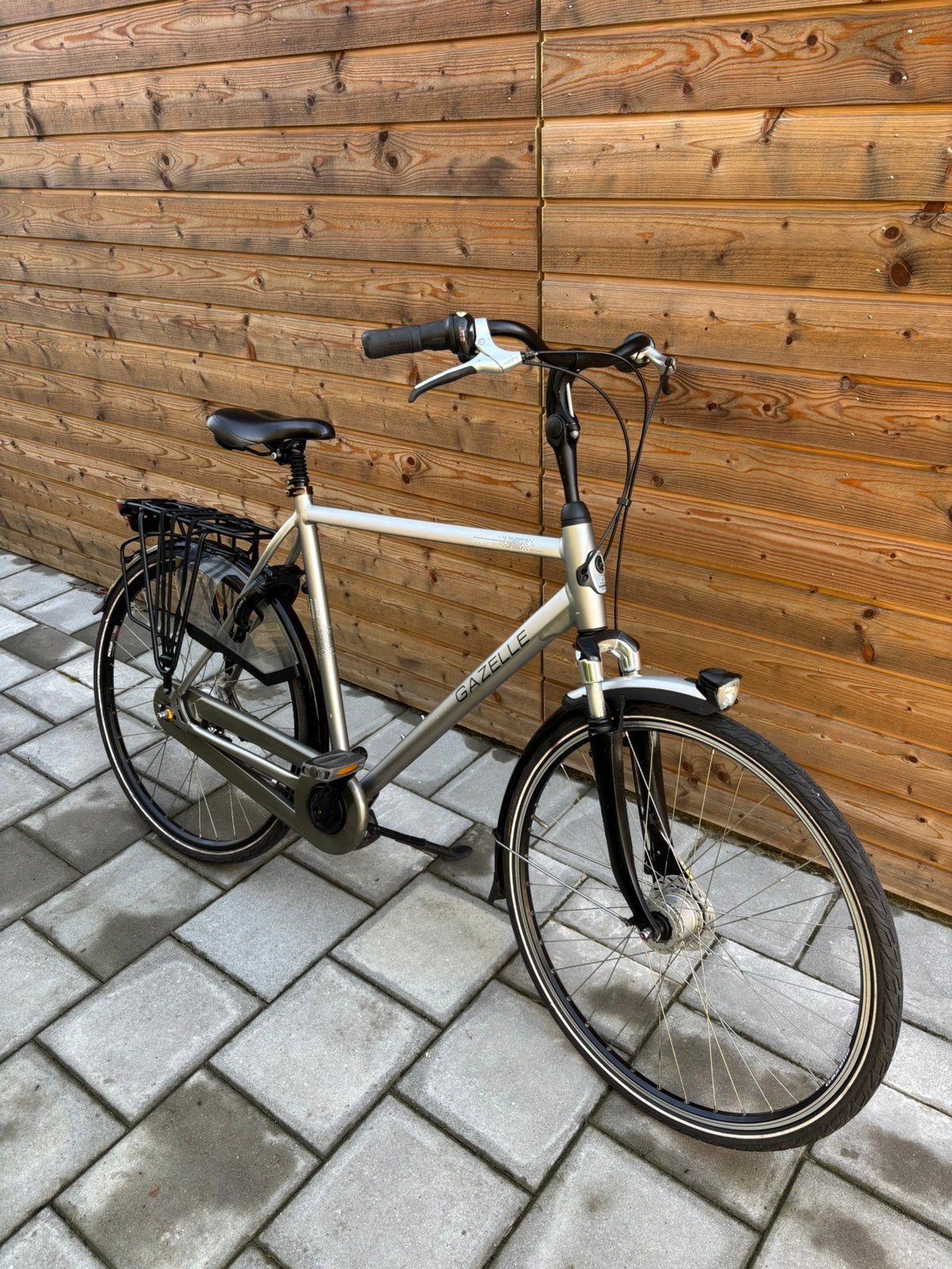 Mooie Gazelle Paris Comfort Herenfiets, Ophalen, Gebruikt, Versnellingen, 57 tot 61 cm