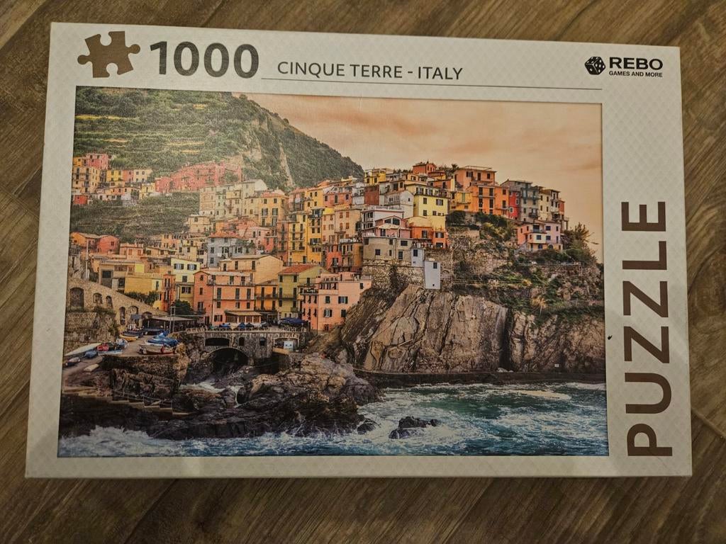 REBO PUZZEL 1000 STUKJES, Ophalen of Verzenden, 500 t/m 1500 stukjes, Zo goed als nieuw