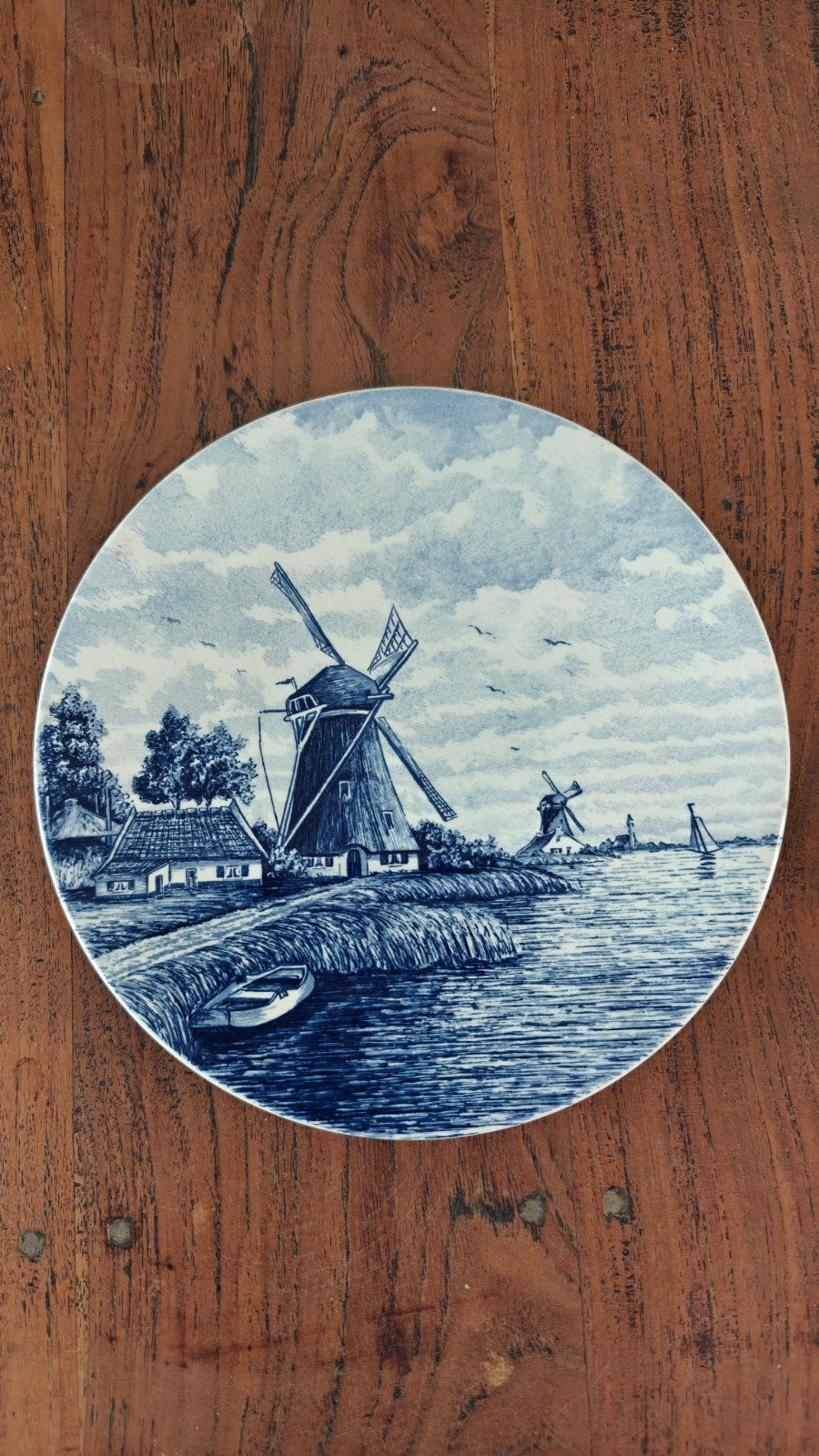 Delfts Blauw Wandbord, Ophalen of Verzenden