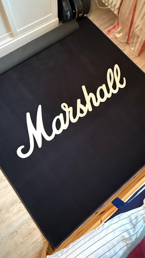 Marshall Amp Tapijt - Carpet, Ophalen of Verzenden, Rechthoekig, 200 cm of meer
