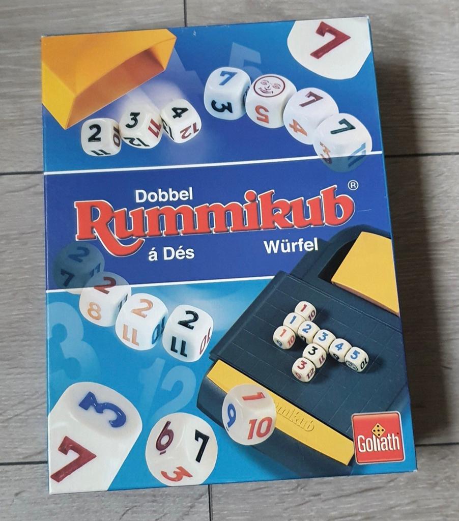 Dobbel Rummikub, Ophalen of Verzenden, Zo goed als nieuw