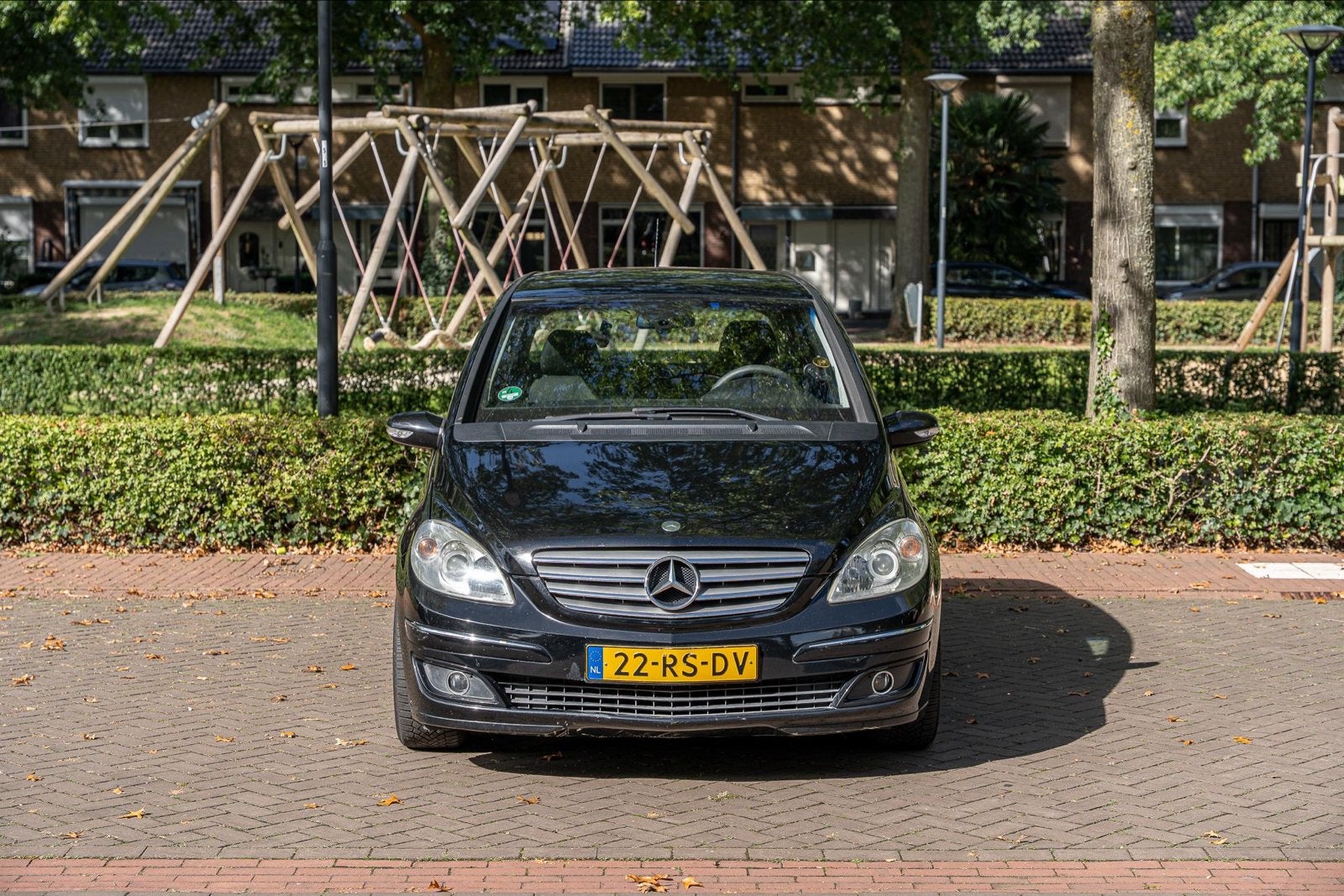 Mercedes-Benz B-Klasse 1.7 B170 5DRS CVT 2005 Zwart, Auto's, Stof, Zwart, 4 cilinders, 400 kg