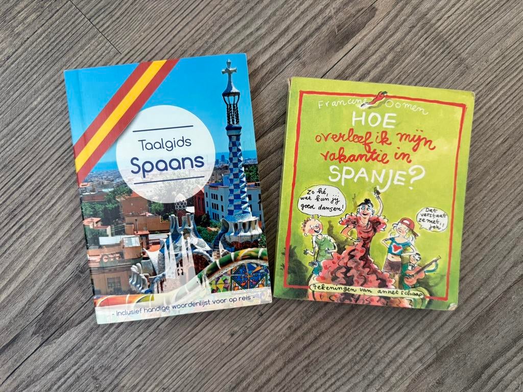 Izgst 2 kleine taalgidsjes Spaans, Ophalen of Verzenden, Zo goed als nieuw