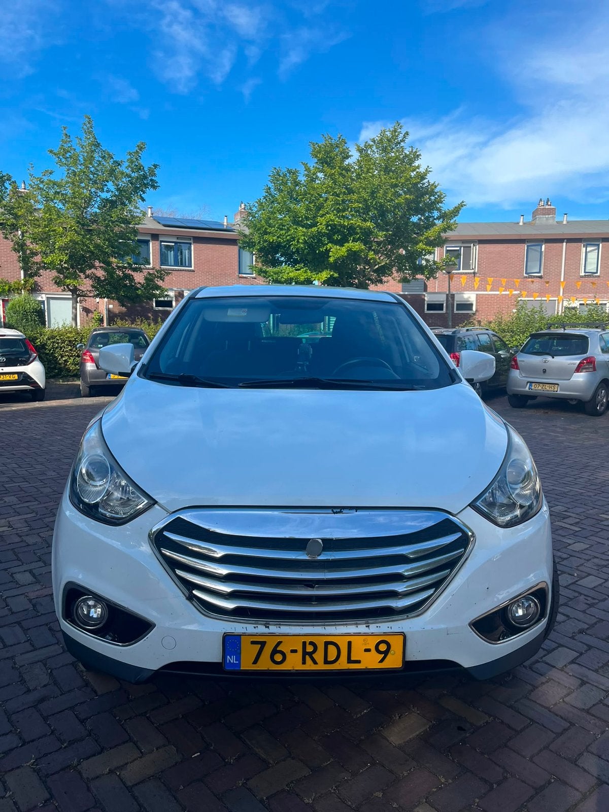 Hyundai iX35 1.6 GDI 2WD 2011 Wit, Auto's, Voorwielaandrijving, 1280 kg, 1591 cc, 4 cilinders
