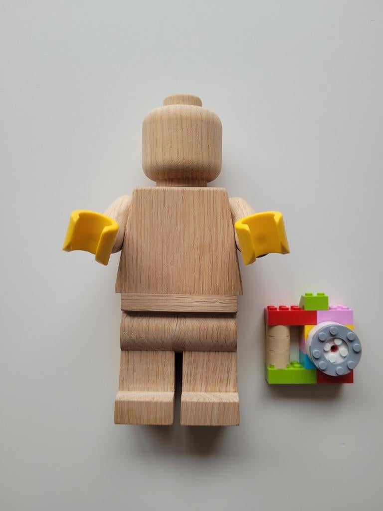 Lego Originals Houten Minifiguur - Uniek Verzamelobject, Ophalen of Verzenden, Zo goed als nieuw