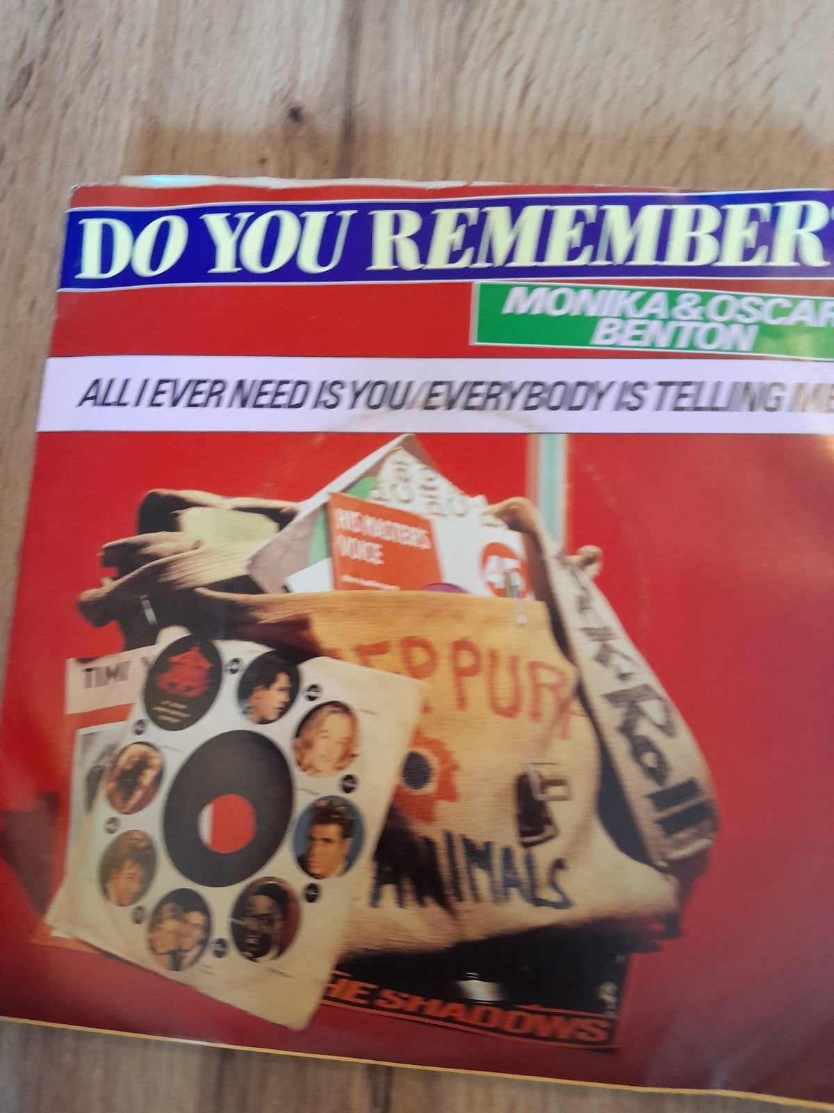 Monica & oscar benton 7inch everbody is telling me, Ophalen of Verzenden, Zo goed als nieuw, Pop