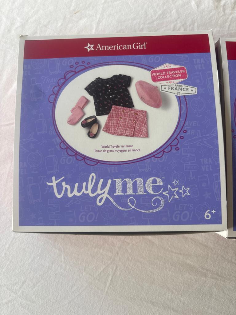 American doll outfit z.g.a.n. in doos, Ophalen of Verzenden, Zo goed als nieuw, Overige typen