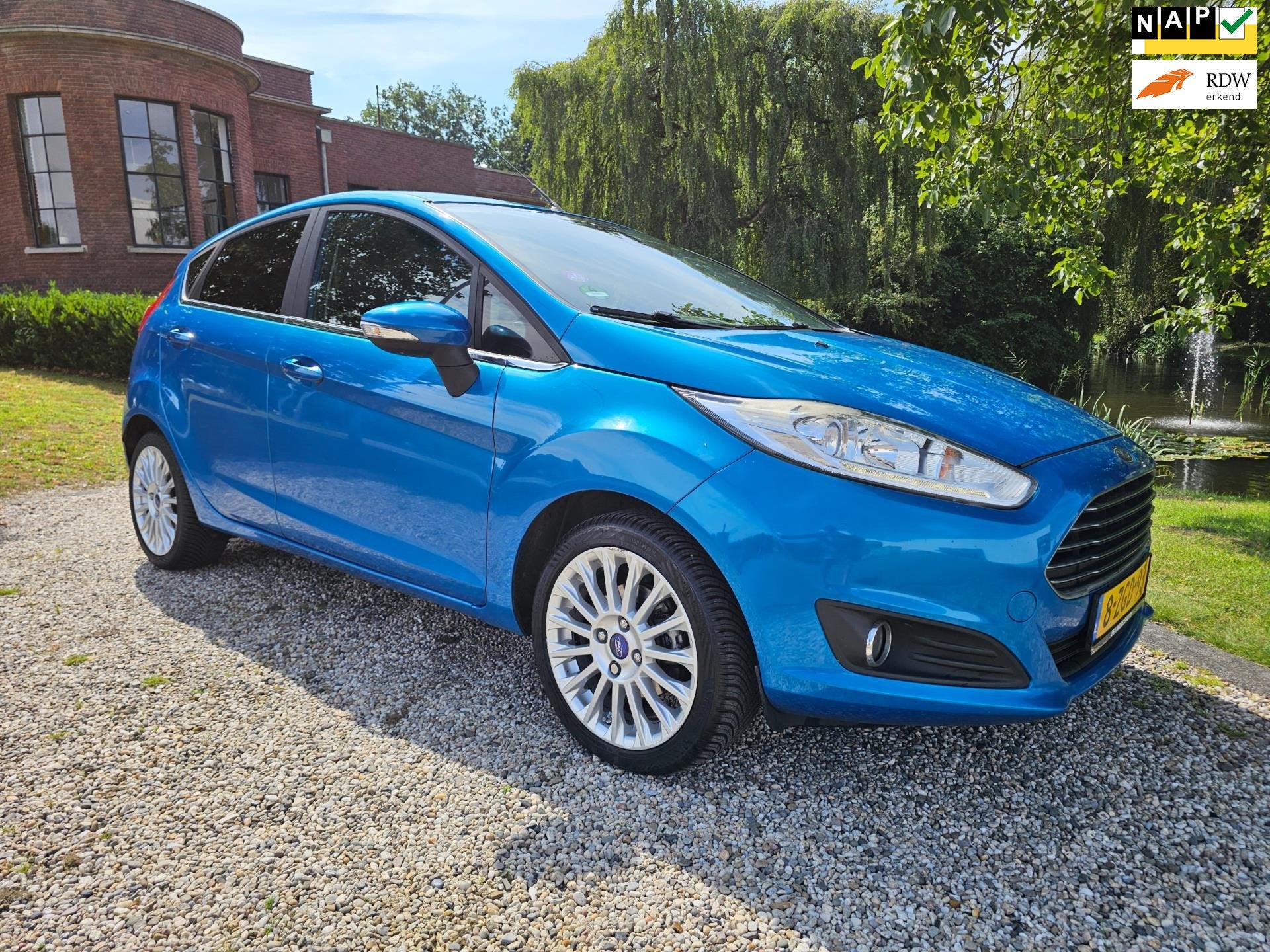Ford Fiesta 1.0 EcoBoost Titanium 5-deurs AIRCO/cruise, Voorwielaandrijving, Euro 5, 101 pk, Start-stop-systeem