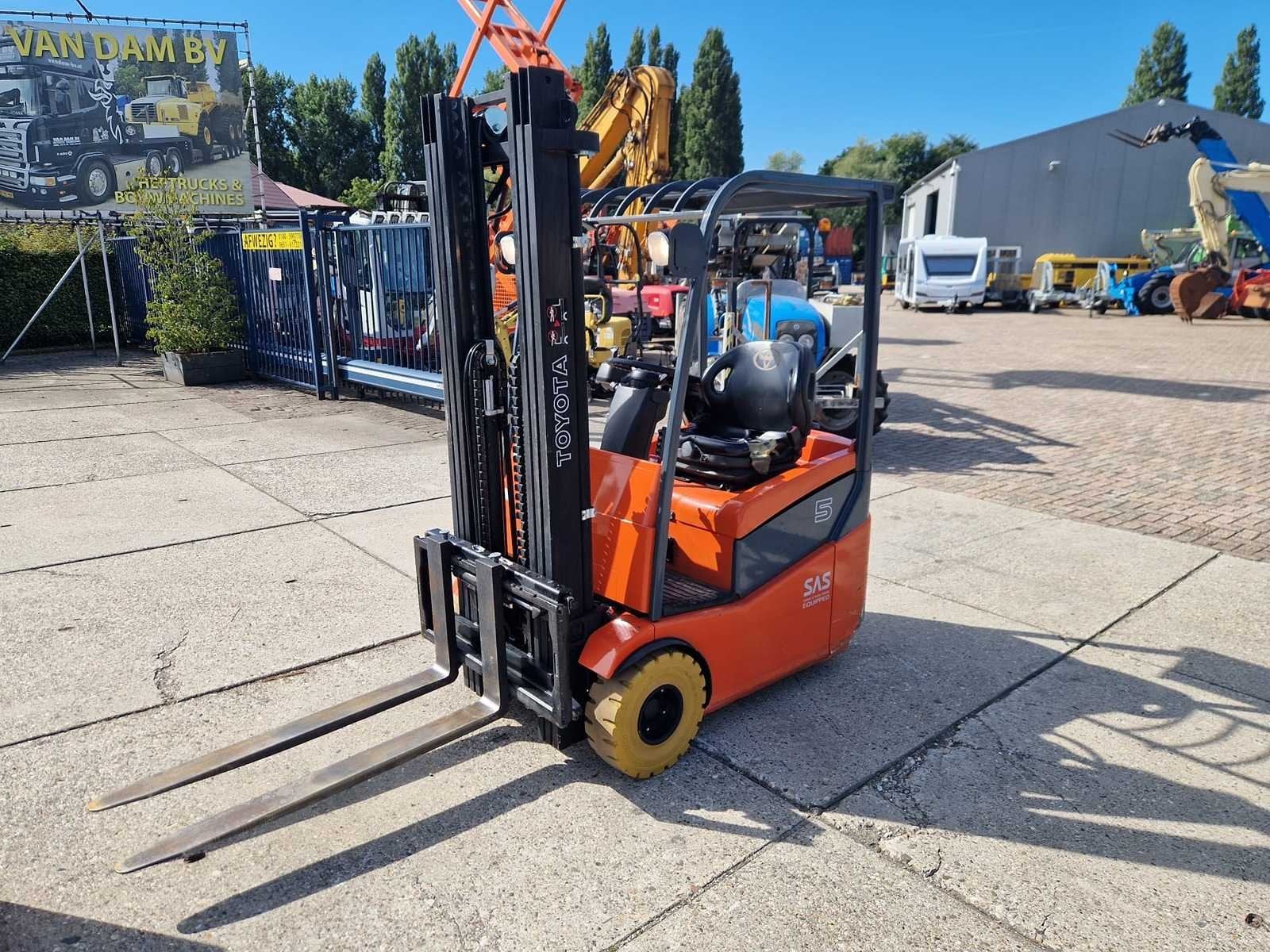 2008 Toyota 7FBEST15 Vorkheftruck, Elektrisch, Heftruck, Toyota